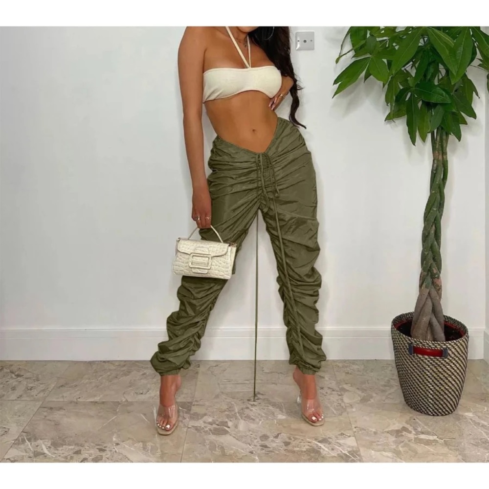 Collusion Drawstring Trousers - Picture 3 of 3